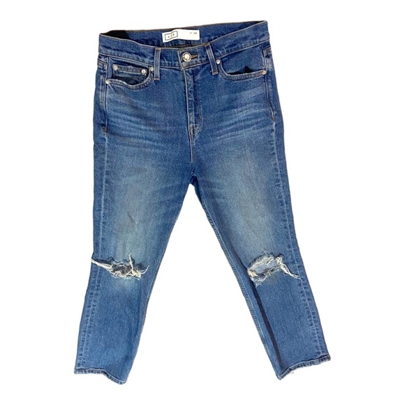 AYR The Yes Yes Yes Jeans Sz 27 Super Soft Straight Leg Jeans - Picture 4 of 9